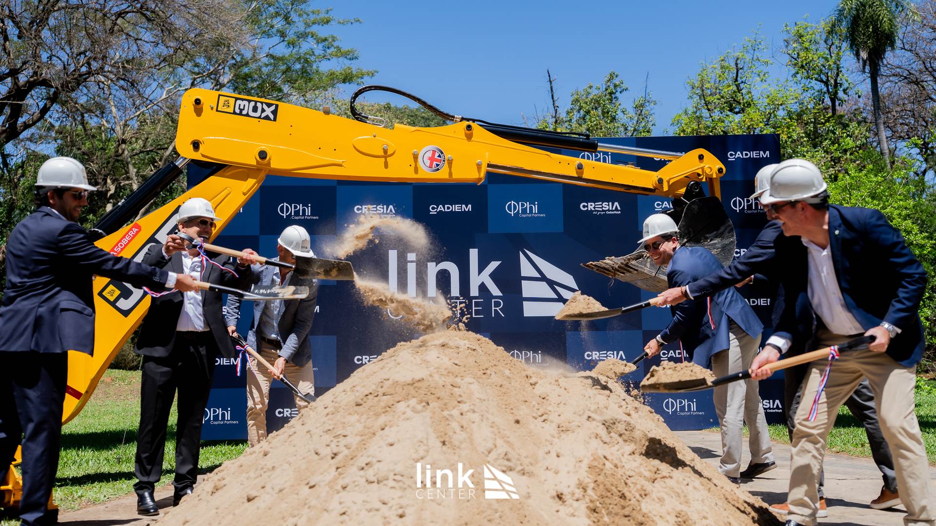 Groundbreaking at Link Center
